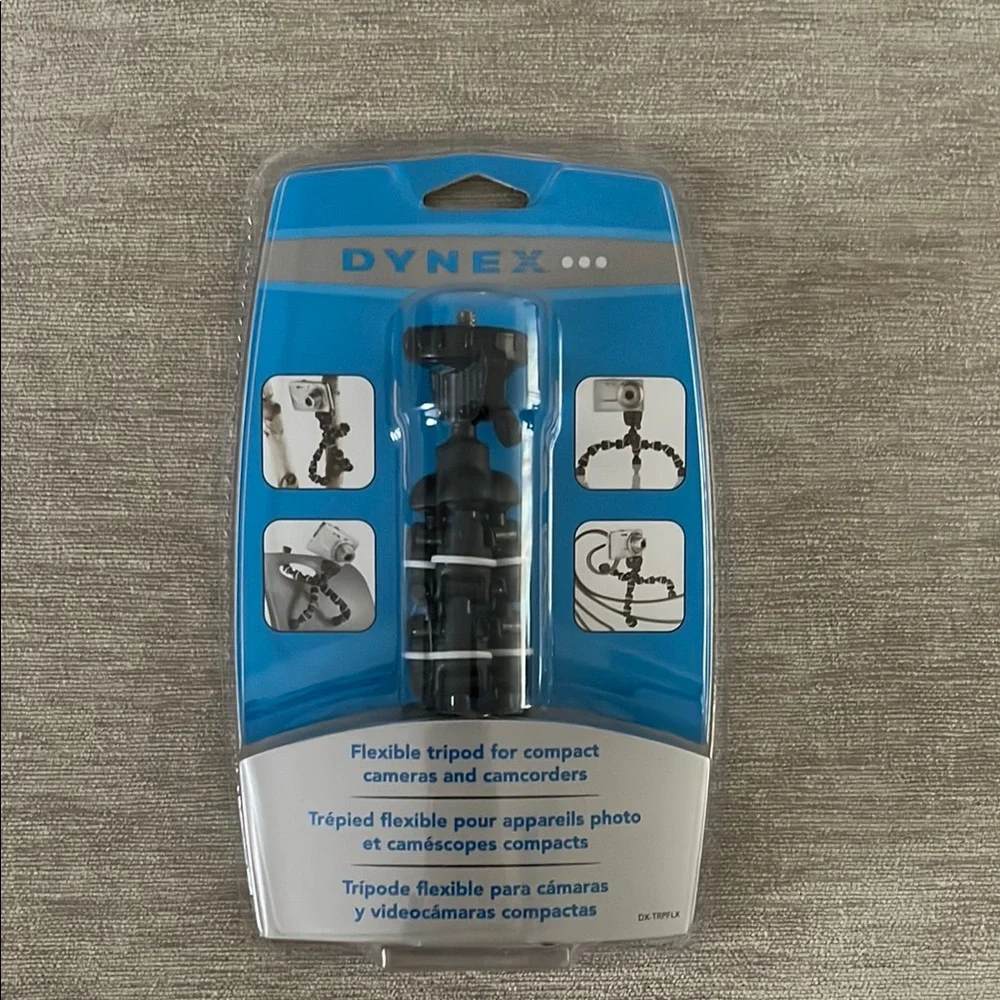Black Flexible Tripod for Cameras and Camcorders